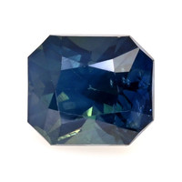 0.66 Ct. Greenish Blue Sapphire from Ceylon (Sri Lanka) Video