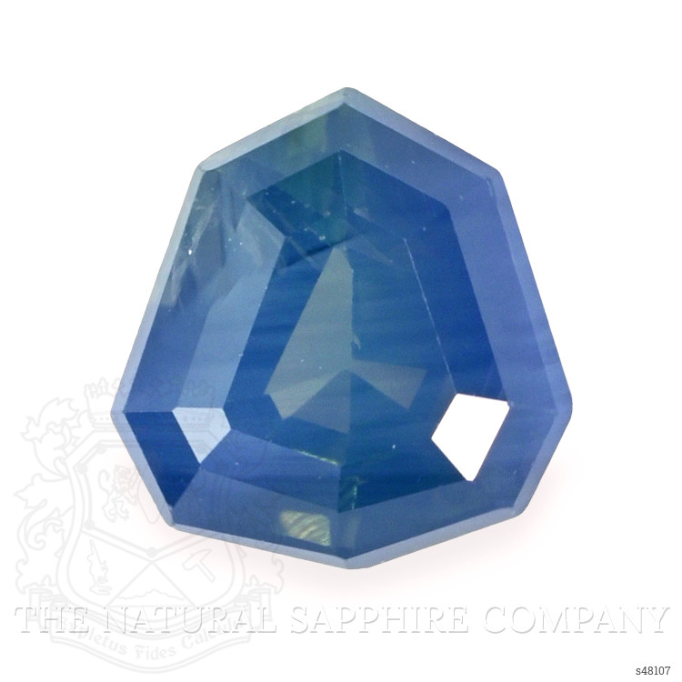 0.78 Ct. Greenish Blue Sapphire from Madagascar