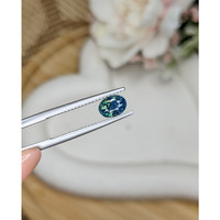 1.11 Ct. Bi Color / Parti Sapphire from Ceylon (Sri Lanka) Life Style