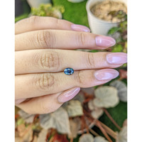 1.11 Ct. Bi Color / Parti Sapphire from Ceylon (Sri Lanka) Life Style
