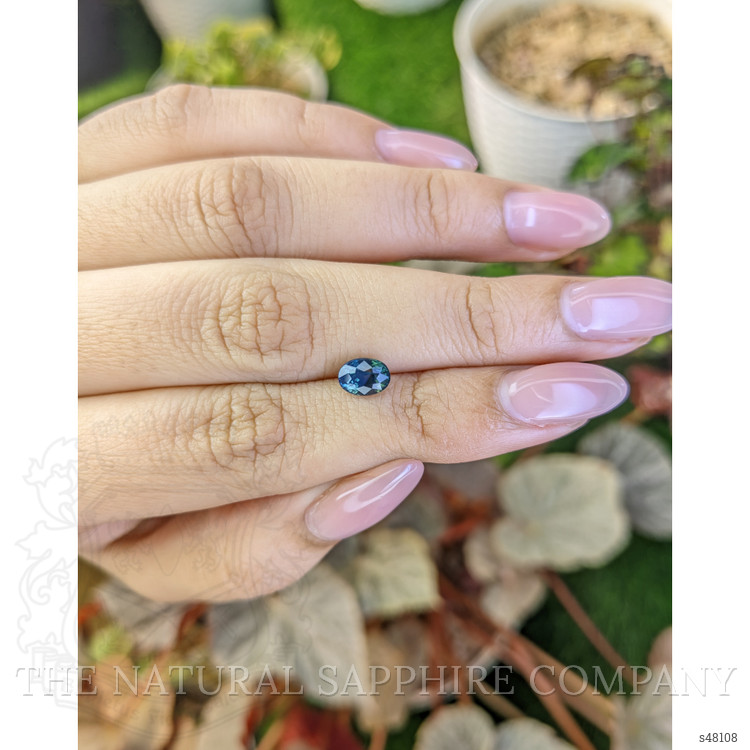 1.11 Ct. Bi Color / Parti Sapphire from Ceylon (Sri Lanka)