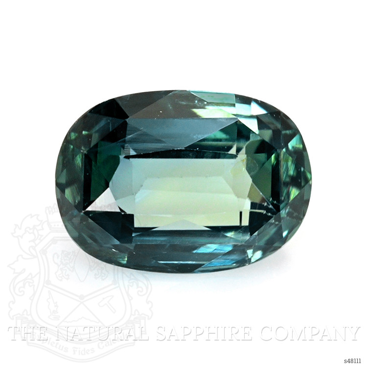 0.83 Ct. Greenish Blue Sapphire from Ceylon (Sri Lanka)