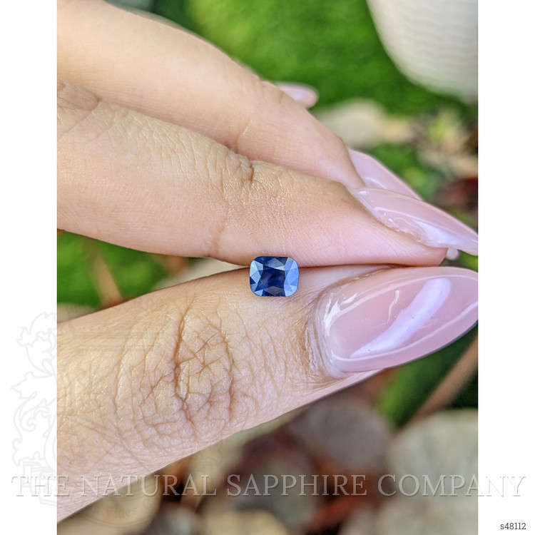 0.56 Ct. Greenish Blue Sapphire from Madagascar