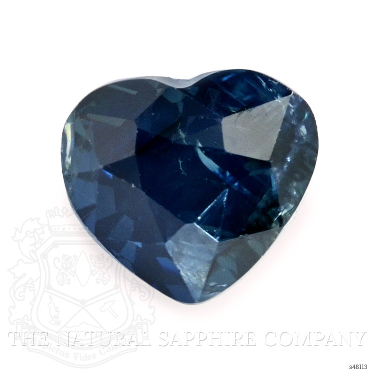 0.71 Ct. Greenish Blue Sapphire from Ceylon (Sri Lanka)