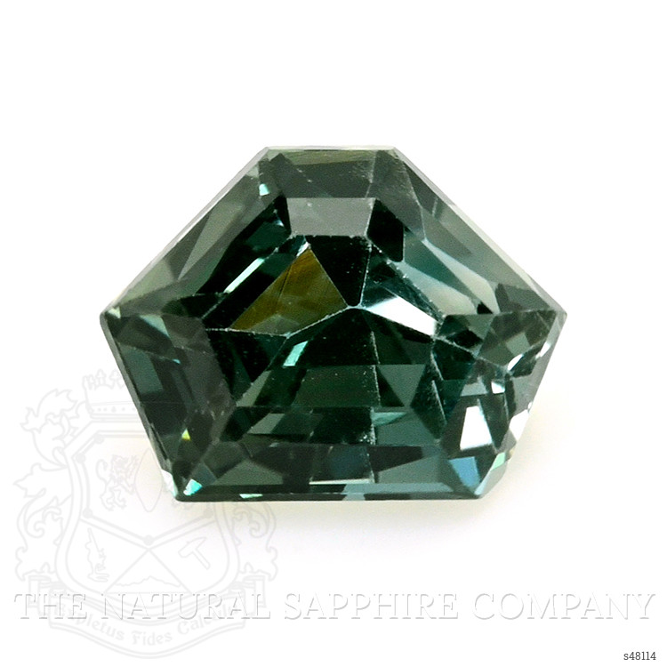 0.56 Ct. Bluish Green Sapphire from Madagascar