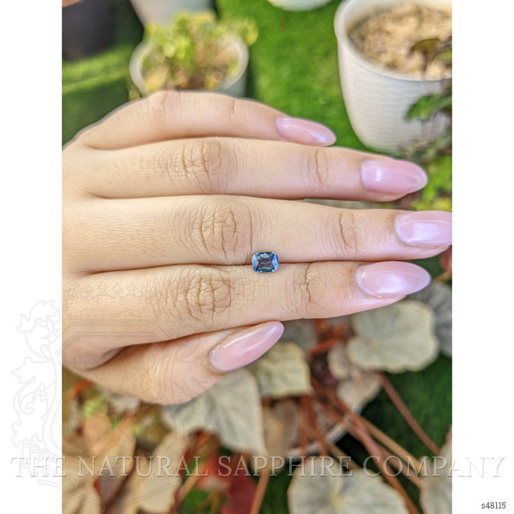 0.65 Ct. Bluish Green Sapphire from Madagascar