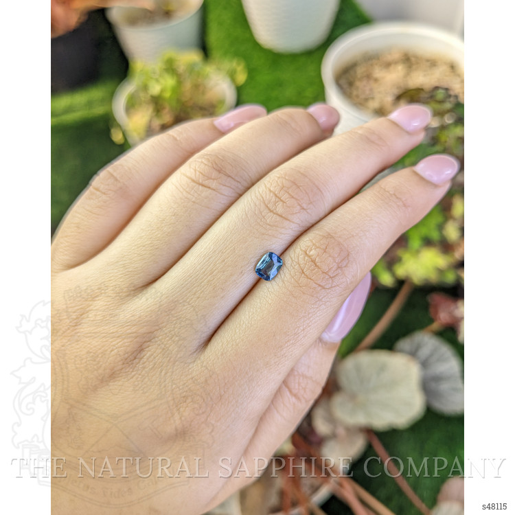 0.65 Ct. Bluish Green Sapphire from Madagascar