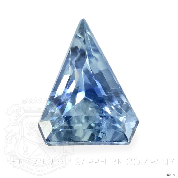 0.75 Ct. Greenish Blue Sapphire from Ceylon (Sri Lanka)