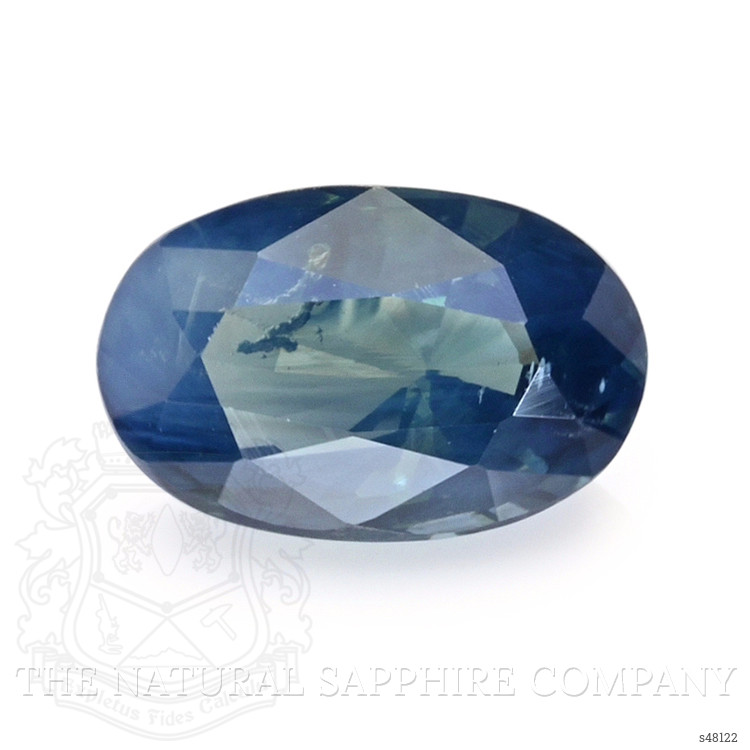 1.02 Ct. Greenish Blue Sapphire from Ceylon (Sri Lanka)