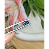 1.02 Ct. Greenish Blue Sapphire from Ceylon (Sri Lanka) Life Style