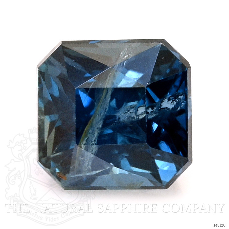 1.09 Ct. Greenish Blue Sapphire from Ceylon (Sri Lanka)