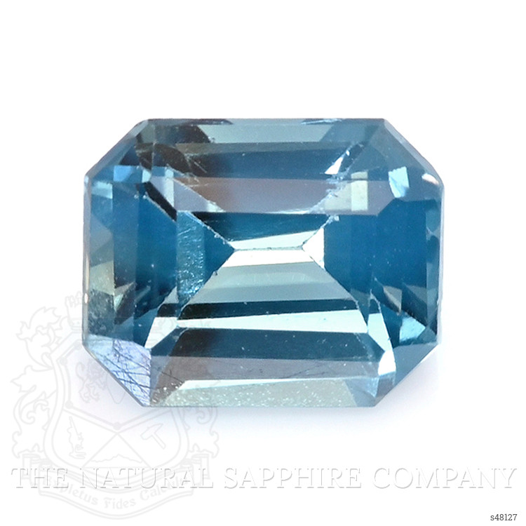 0.55 Ct. Greenish Blue Sapphire from Madagascar