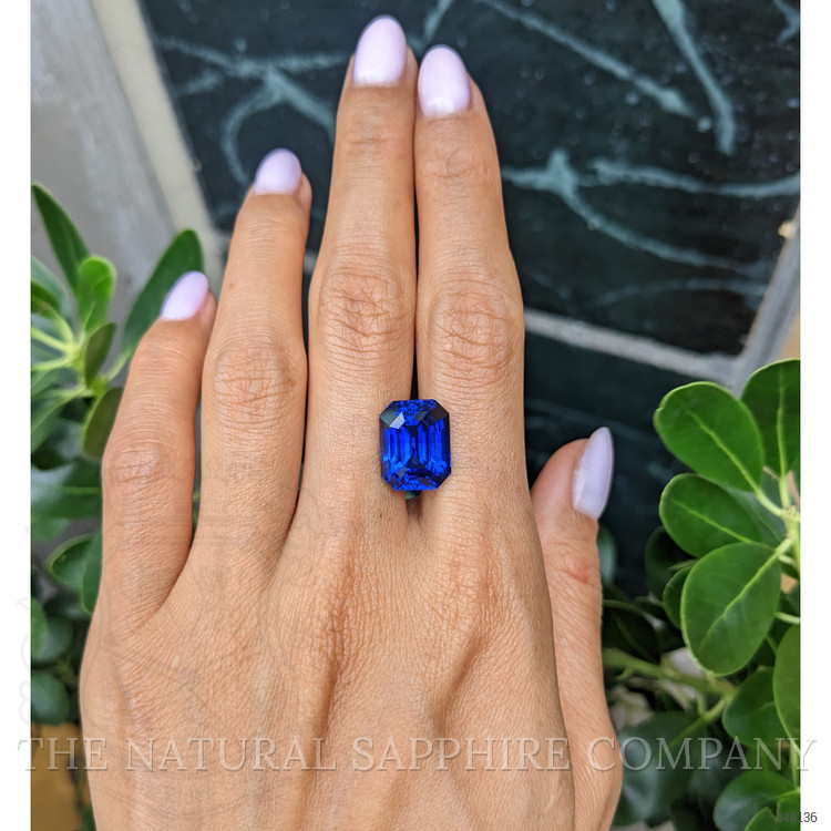 12.17 Ct. Blue Sapphire from Ceylon (Sri Lanka)