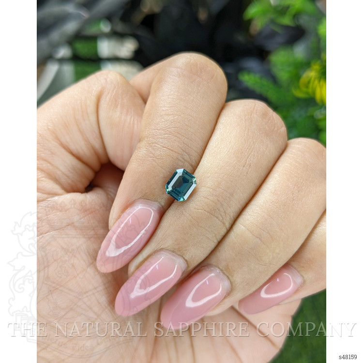 1.06 Ct. Bluish Green Sapphire from Madagascar