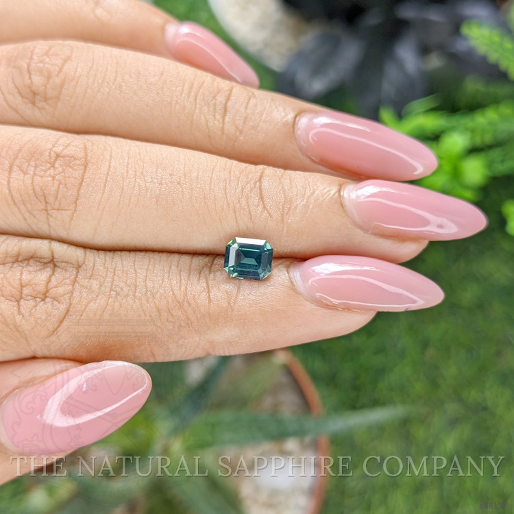 1.06 Ct. Bluish Green Sapphire from Madagascar