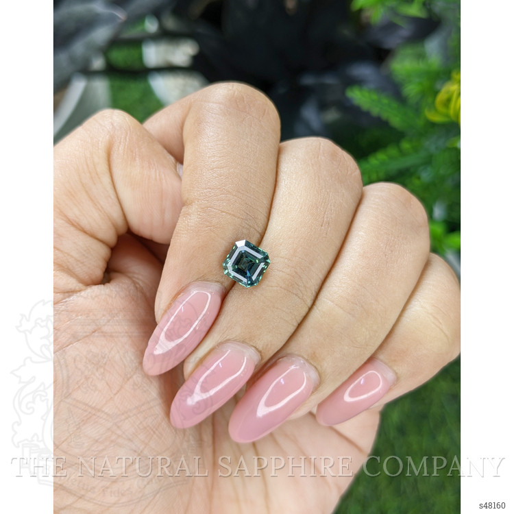 1.63 Ct. Bluish Green Sapphire from Madagascar