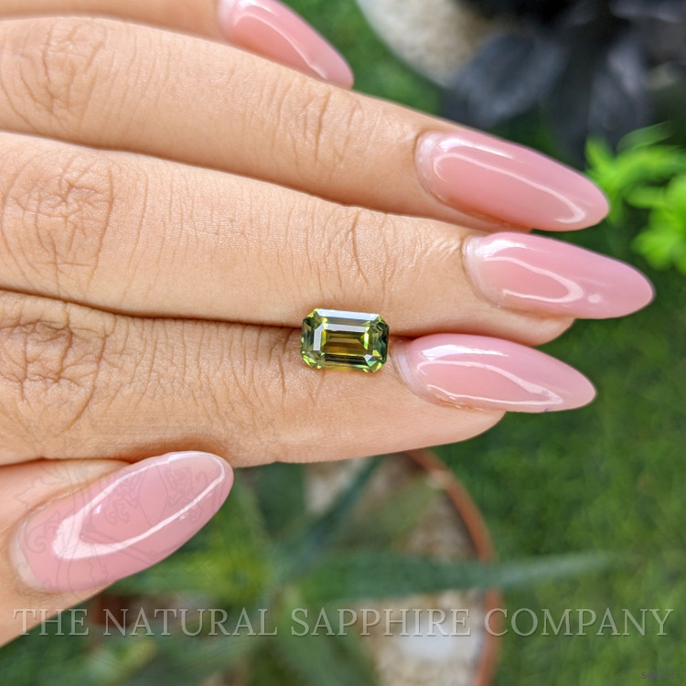 2.03 Ct. Yellowish Green Sapphire from Madagascar