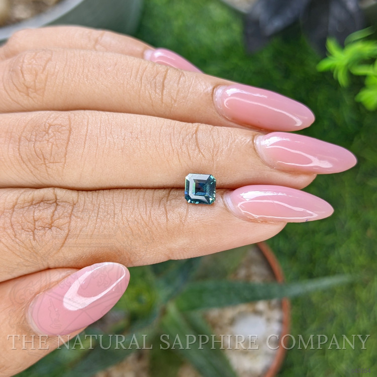 1.09 Ct. Bluish Green Sapphire from Madagascar