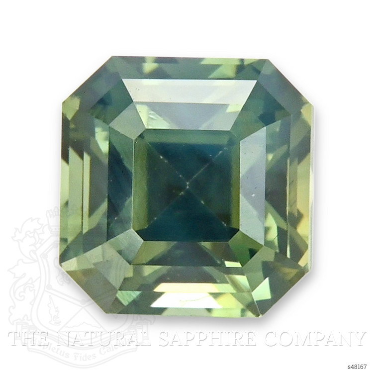 2.10 Ct. Yellowish Green Sapphire from Madagascar