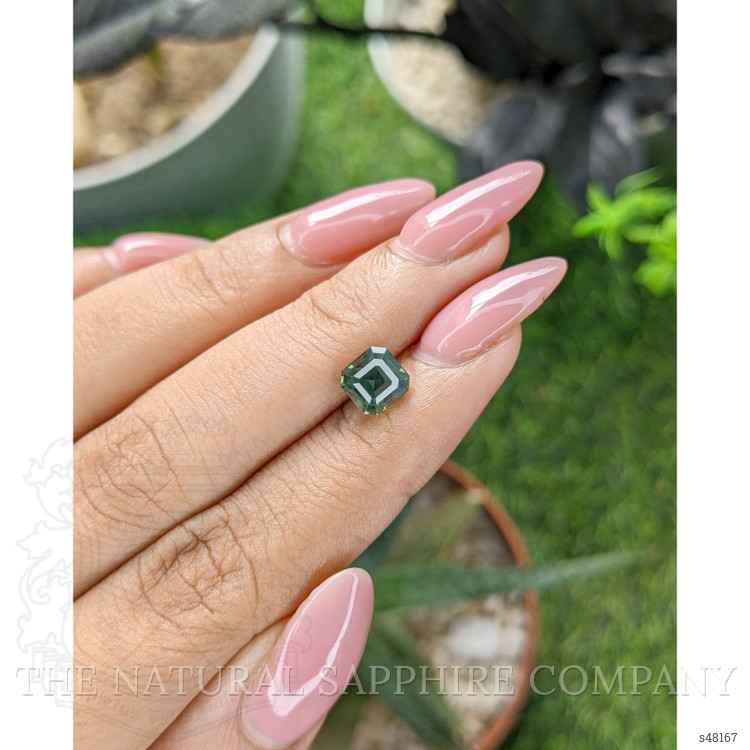 2.10 Ct. Yellowish Green Sapphire from Madagascar