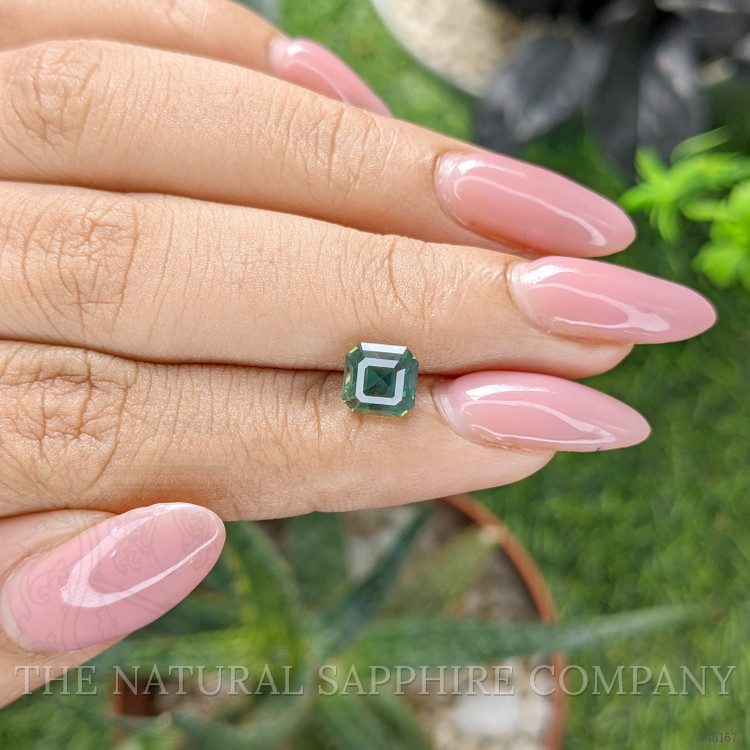 2.10 Ct. Yellowish Green Sapphire from Madagascar