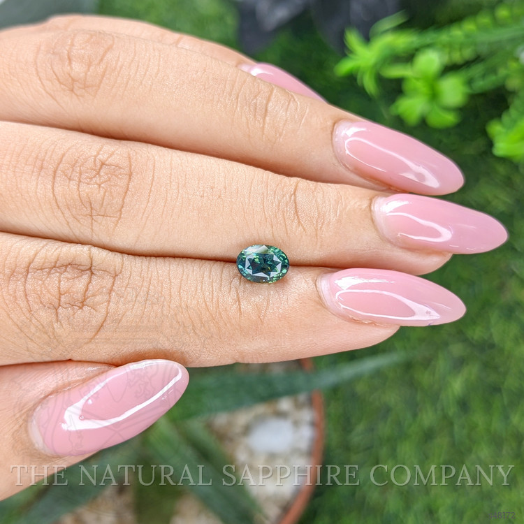 1.27 Ct. Bluish Green Sapphire from Madagascar
