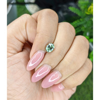 1.31 Ct. Bluish Green Sapphire from Madagascar Life Style