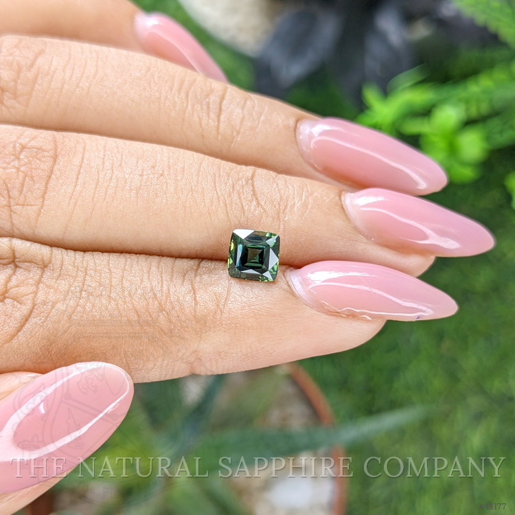 1.28 Ct. Bluish Green Sapphire from Australia