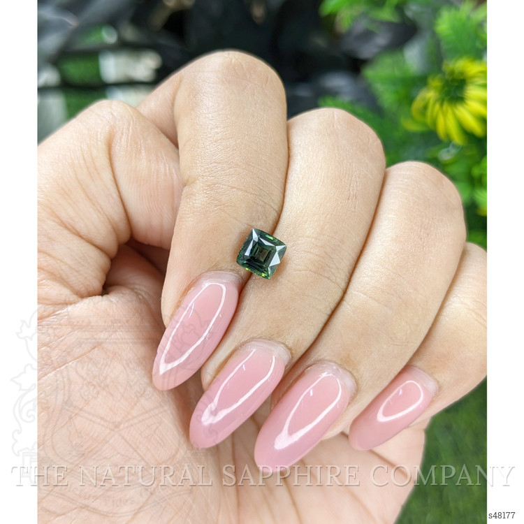 1.28 Ct. Bluish Green Sapphire from Australia