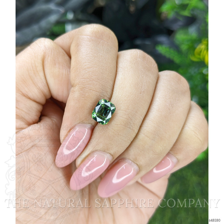 2.01 Ct. Bluish Green Sapphire from Australia