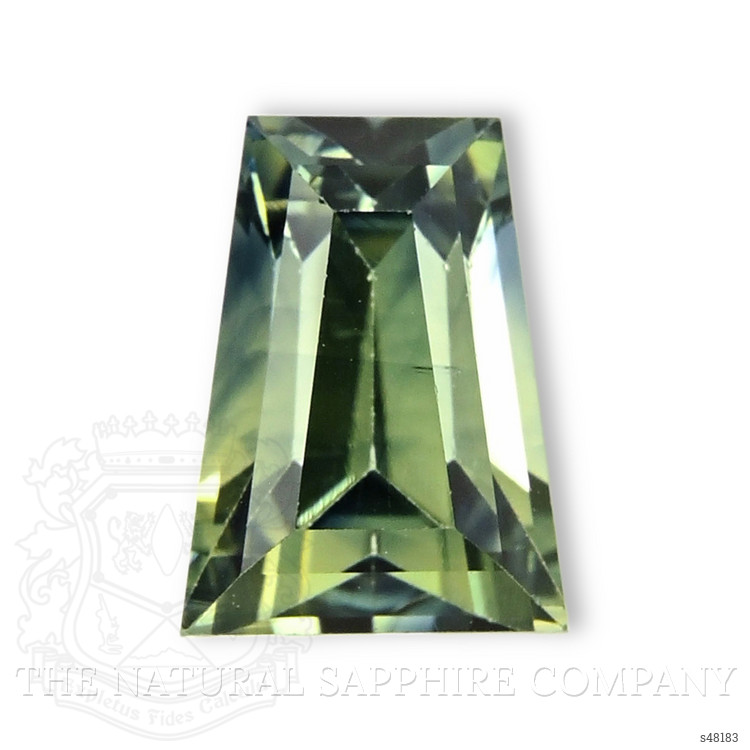 1.72 Ct. Yellowish Green Sapphire from Madagascar