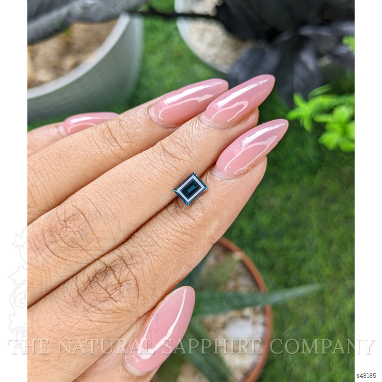 1.04 Ct. Greenish Blue Sapphire from Madagascar