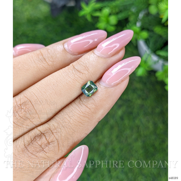 1.09 Ct. Yellowish Green Sapphire from Australia