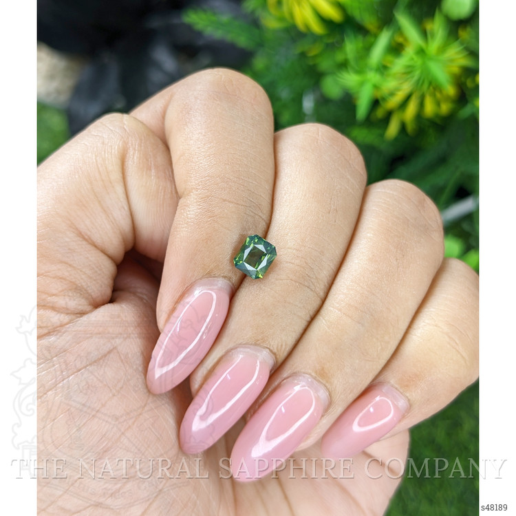 1.09 Ct. Yellowish Green Sapphire from Australia