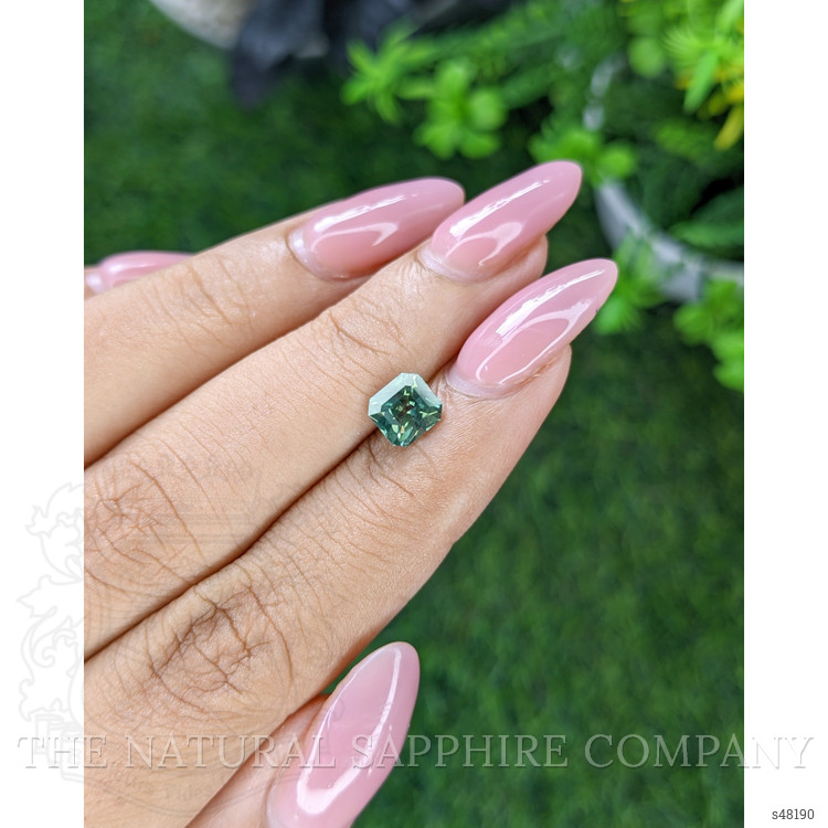 1.19 Ct. Bluish Green Sapphire from Madagascar