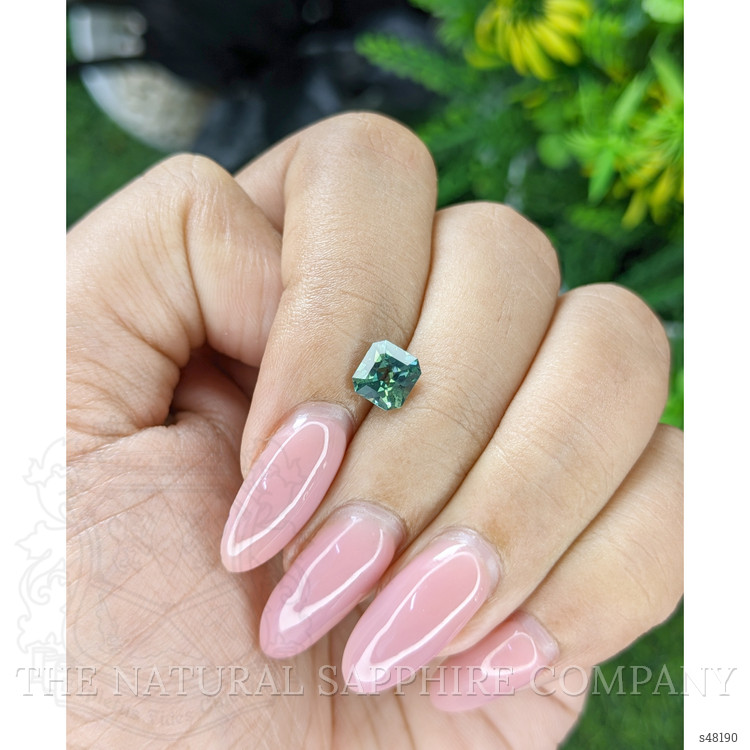 1.19 Ct. Bluish Green Sapphire from Madagascar