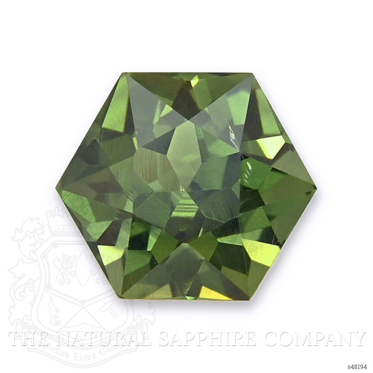 1.59 Ct. Yellowish Green Sapphire from Madagascar