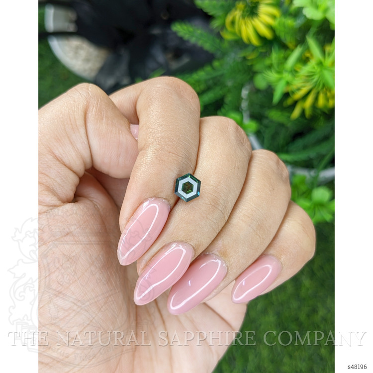 1.11 Ct. Bluish Green Sapphire from Australia
