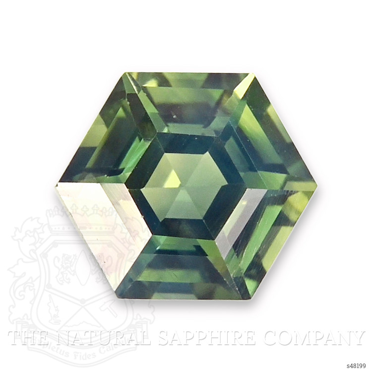 1.00 Ct. Yellowish Green Sapphire from Australia
