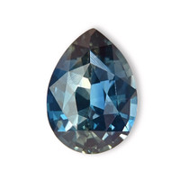1.22 Ct. Greenish Blue Sapphire from Madagascar Video