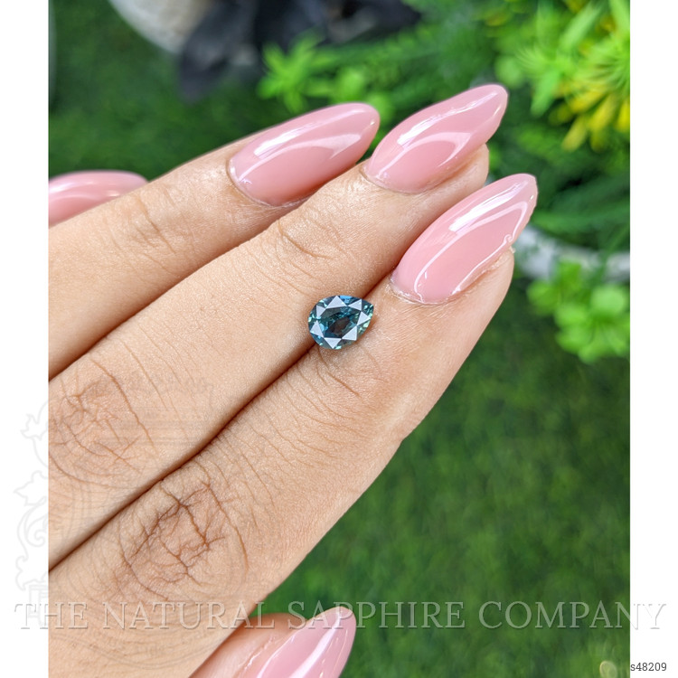 1.04 Ct. Greenish Blue Sapphire from Madagascar