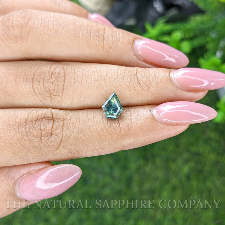 1.51 Ct. Bluish Green Sapphire from Madagascar