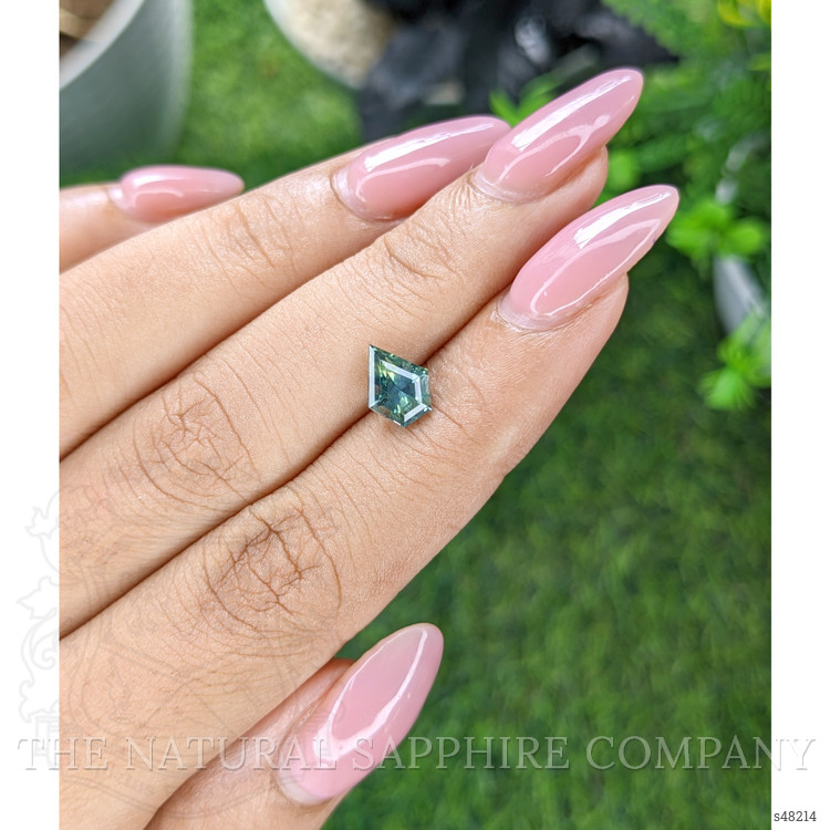 1.51 Ct. Bluish Green Sapphire from Madagascar