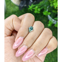 1.51 Ct. Bluish Green Sapphire from Madagascar Life Style