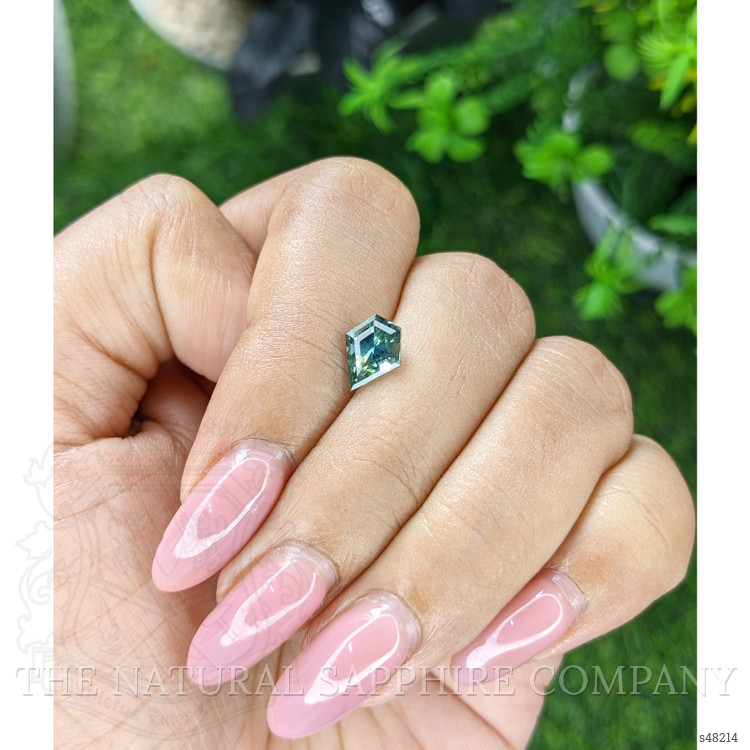 1.51 Ct. Bluish Green Sapphire from Madagascar