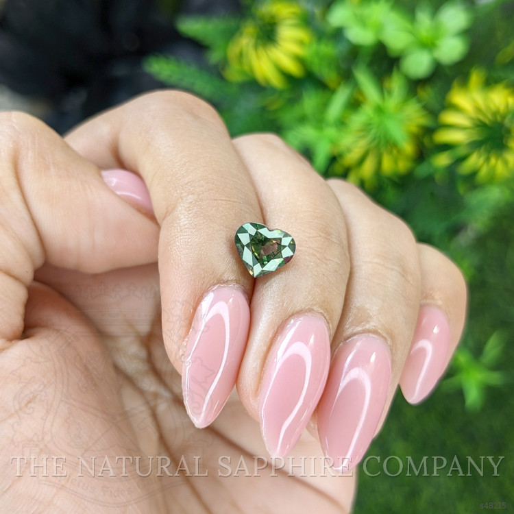 2.03 Ct. Green Sapphire from Madagascar