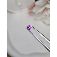0.28 Ct. Purplish Pink Sapphire from Ceylon (Sri Lanka) Life Style