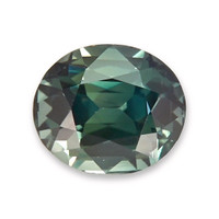 1.53 Ct. Bluish Green Sapphire from Madagascar Video