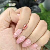 1.00 Ct. Padparadscha Sapphire from Madagascar Life Style