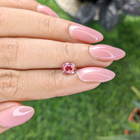 1.06 Ct. Padparadscha Sapphire from Madagascar Life Style